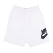 Nike Alumni HBR FT Casual Shorts White, Herr