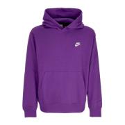 Nike Club Hoodie Pullover Basketball Purple, Herr