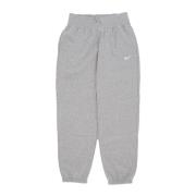 Nike Phoenix Fleece High-Waisted Oversized Pant Gray, Dam