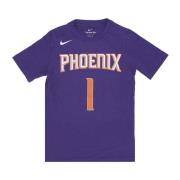 Nike NBA Icon Edition Tee - Devin Booker Phosun Purple, Herr