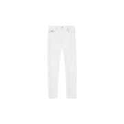 Versace Klassiska Straight Jeans White, Herr