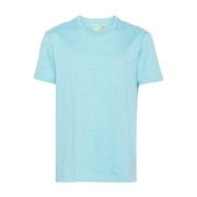 Polo Ralph Lauren Clear Blue Crewneck T-shirt med Signature Pony Brody...