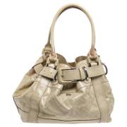 Burberry Vintage Pre-owned Laeder totevskor Beige, Dam