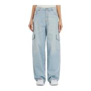Haikure Cargo Jeans för kvinnor Blue, Dam