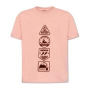 PS By Paul Smith Bomull T-shirt Pink, Herr