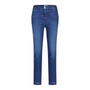 Closed Slim-Fit High-Waist Jeans för Herrar Blue, Herr