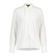 Marc Cain Blus med banddetalj White, Dam