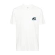 C.p. Company Brittiska sjömans T-shirts och Polos White, Herr