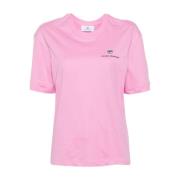 Chiara Ferragni Collection Fuchsia T-shirts och Polos Pink, Dam