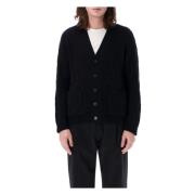 Valentino Garavani Svart Toile Iconographe Cardigan Black, Herr