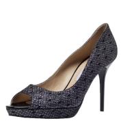 Jimmy Choo Pre-owned Pre-owned Spets klackskor Gray, Dam