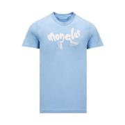 Moncler Klassisk Herr T-shirt från Moncler Blue, Herr