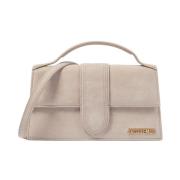 Jacquemus Axelväska Le Grand Bambino Beige, Dam