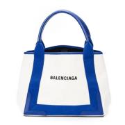 Balenciaga Vintage Pre-owned Canvas balenciaga-vskor Beige, Dam