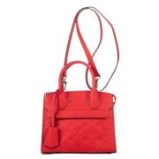 Louis Vuitton Vintage Pre-owned Laeder louis-vuitton-vskor Red, Dam