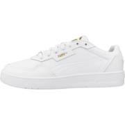 PUMA Court Classic Lux Sneakers White, Herr