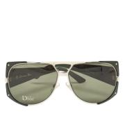 Dior Vintage Pre-owned Acetat solglasgon Green, Dam