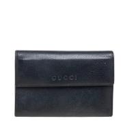 Gucci Vintage Pre-owned Laeder plnbcker Black, Dam