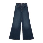 Frame Bred Ben Palazzo Pant Jeans Blue, Dam