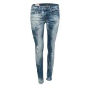 Ralph Lauren Pre-owned Pre-owned Bomull jeans Blue, Dam