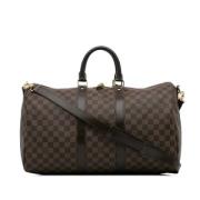 Louis Vuitton Vintage Pre-owned Canvas handvskor Brown, Dam