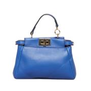 Fendi Vintage Pre-owned Laeder fendi-vskor Blue, Dam