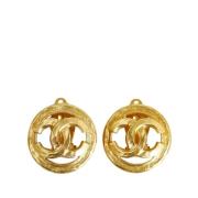 Chanel Vintage Pre-owned Guld chanel-smycken Yellow, Dam
