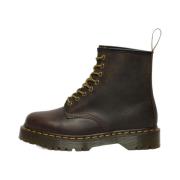 Dr. Martens Stiliga Unisex Läderstövlar Brown, Dam