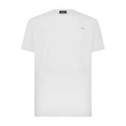 Dsquared2 Vit Bomull Cool Fit T-Shirt White, Herr