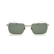 Dunhill Metalliska Solglasögon för Kvinnor Green, Dam