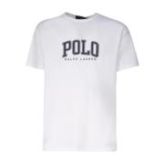 Polo Ralph Lauren Vita T-shirts och Polos med 98% Bomull White, Herr