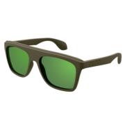 Gucci Stiliga Gg1570S Solglasögon Green, Unisex