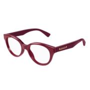 Gucci Gg1590O Stilfullt Glasögon Red, Unisex