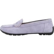 Geox Stiliga Loafers för Kvinnor Purple, Dam
