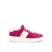 Saint Sneakers Fuchsia Suede Touring Sneakers Pink, Dam