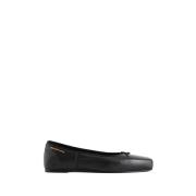 Alexander Wang Svart Billie Flat Black, Dam