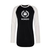 Borgo Siracusa Longlap Nero T-Shirt Black, Herr