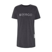 Borgo Vintage Pistone Cabianca Melange T-shirt Gray, Herr
