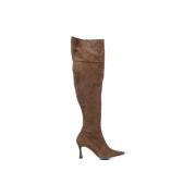 Fratelli Russo Over-knee Boots Brown, Dam