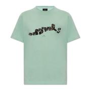PS By Paul Smith T-shirt med logotyp Green, Herr