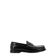 Dolce & Gabbana Svarta Läderloafers för Män Black, Herr
