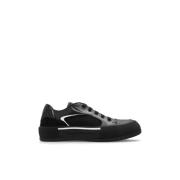 Alexander McQueen Sneakers med logotyp Black, Herr