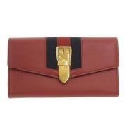 Gucci Vintage Pre-owned Läder plnbcker Red, Dam