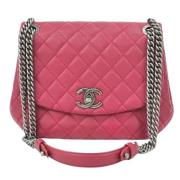 Chanel Vintage Pre-owned Läder chanel-vskor Pink, Dam