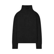 Vanessa Bruno Malo Rollneck Pullover Black, Dam