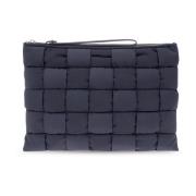 Bottega Veneta Stor kassettväska Blue, Unisex