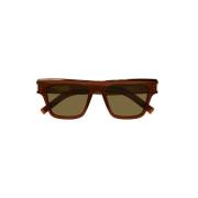 Saint Laurent Bruna Stiliga Solglasögon för Kvinnor Brown, Dam