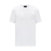 Giorgio Armani T-shirt med logotyp White, Herr