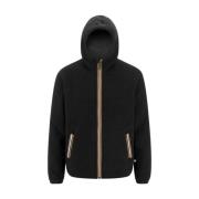 K-Way Reversibel Sherpa Polarjacka Black, Herr