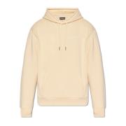 Jacquemus Brode hoodie with logo Beige, Herr